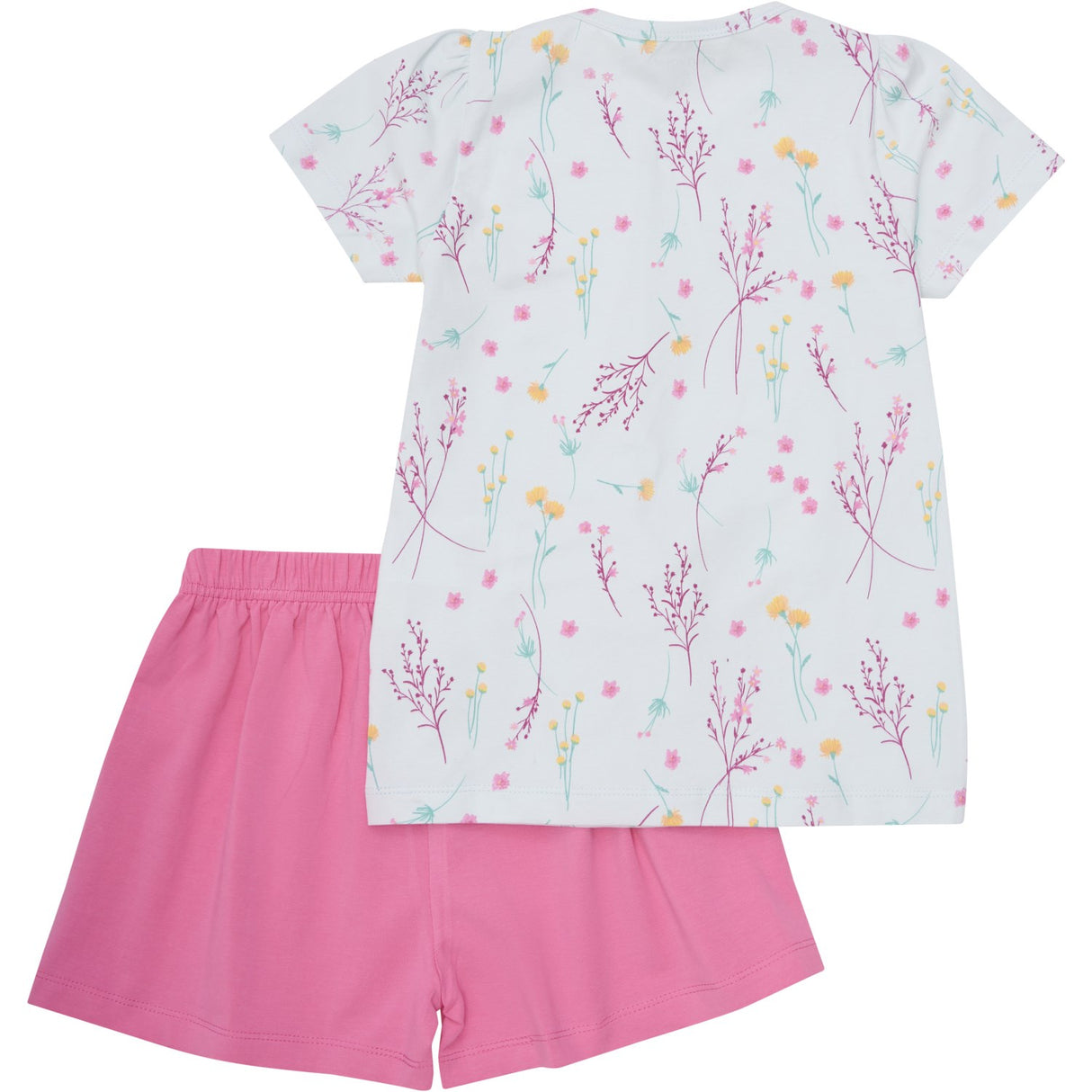 Minymo Wan Blue T-Shirt og Shorts Sæt AOP