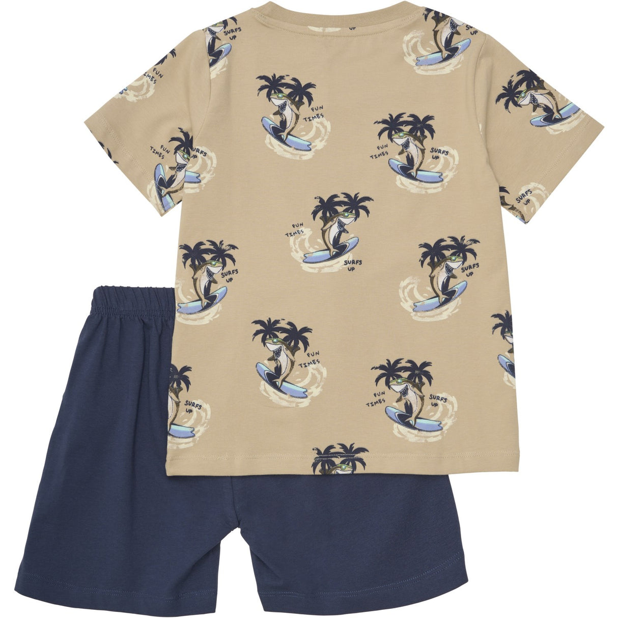 Minymo Incense T-Shirt + Shorts Sæt AOP