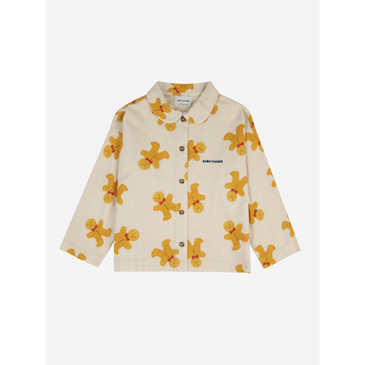 Bobo Choses Jule Hyggesæt Gingerbread Offwhite AOP