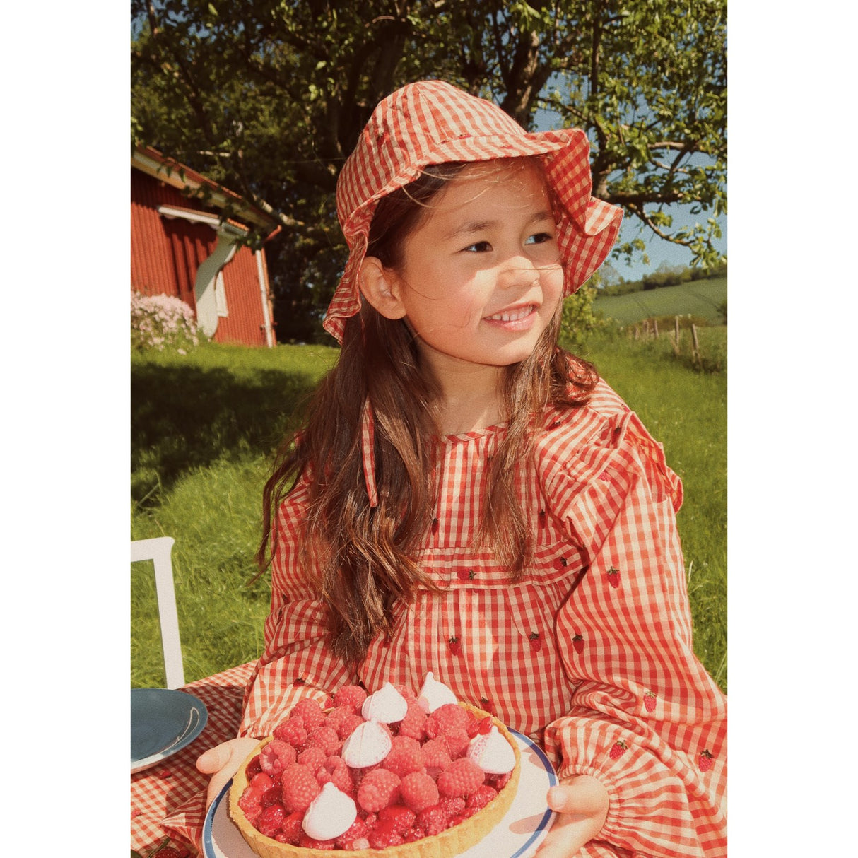 Flöss Berry Gingham Molly Solhat