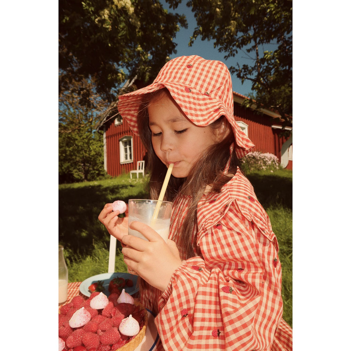 Flöss Berry Gingham Molly Solhat