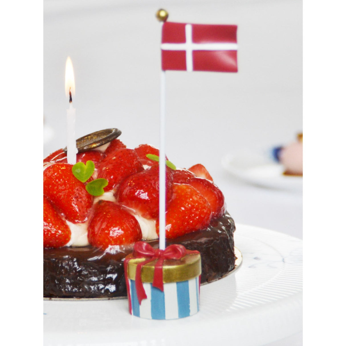 Kids by Friis Bordflag stor pakke i blå