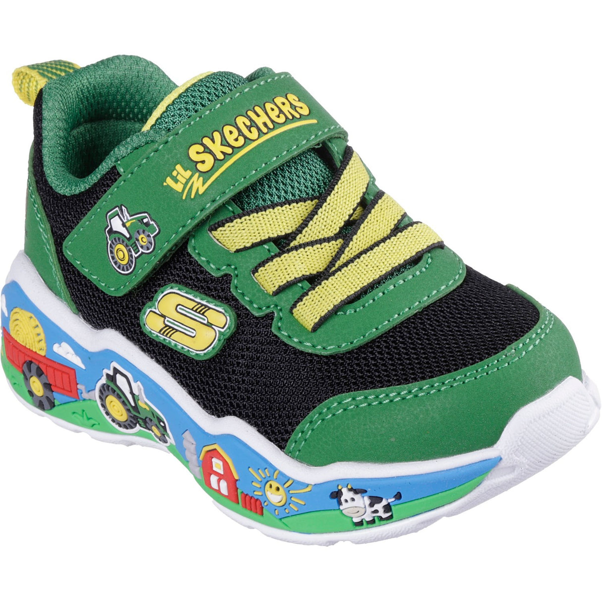 Skechers X John Deere: Play Scene-Barn-Squad Buddies Sneakers