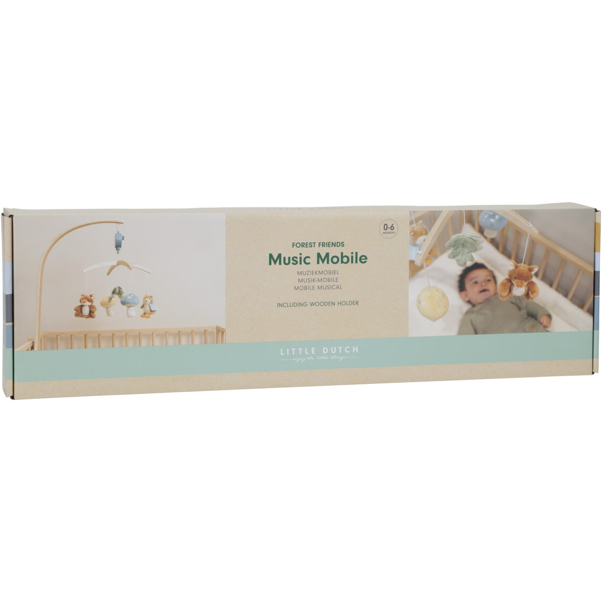 Little Dutch Forest Friends Blue Musik Uro Træ