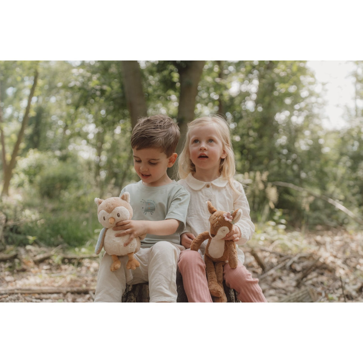 Little Dutch Forest Friends Blue Bamse Ugle