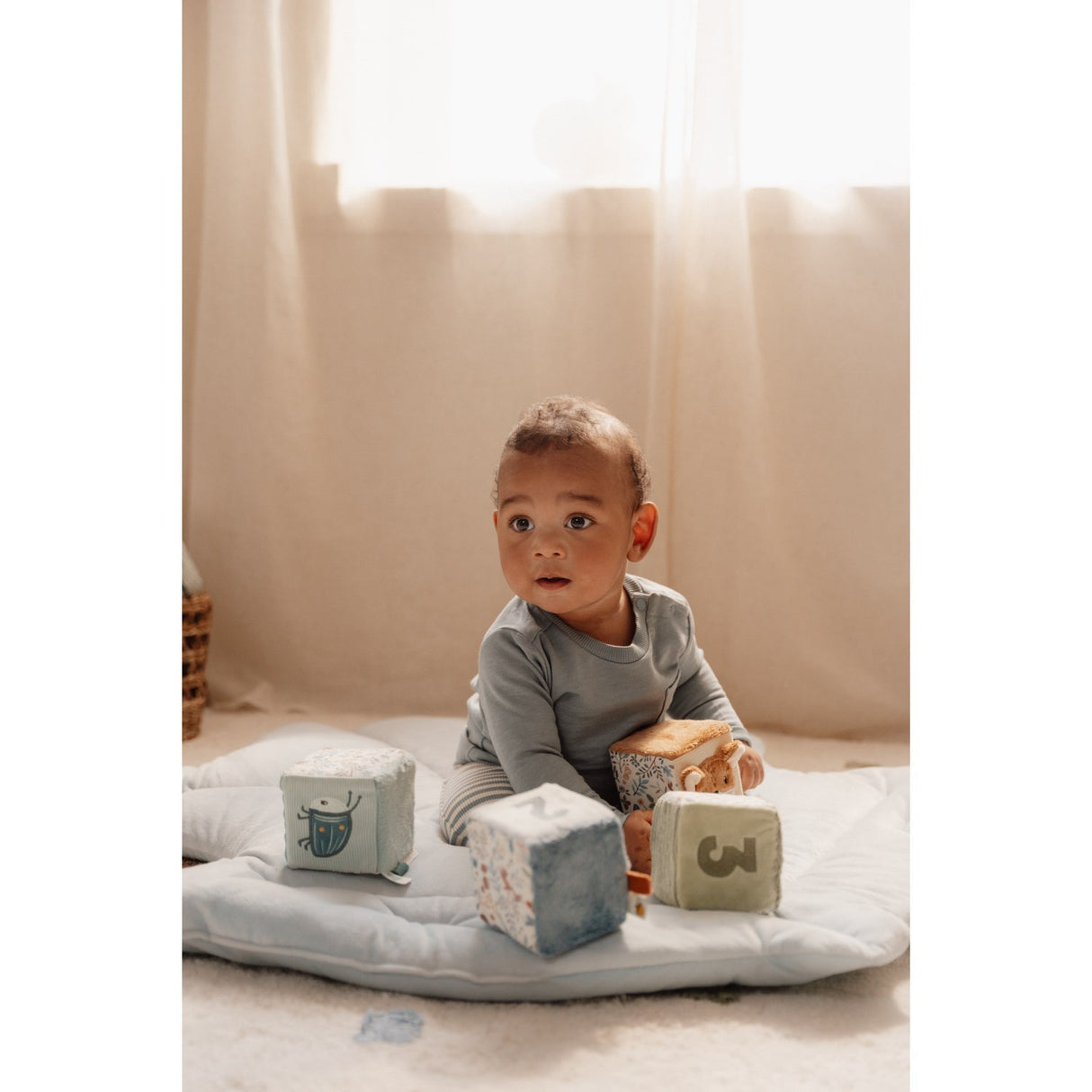 Little Dutch Forest Friends Blue Aktivitetsterninger 4-Pak