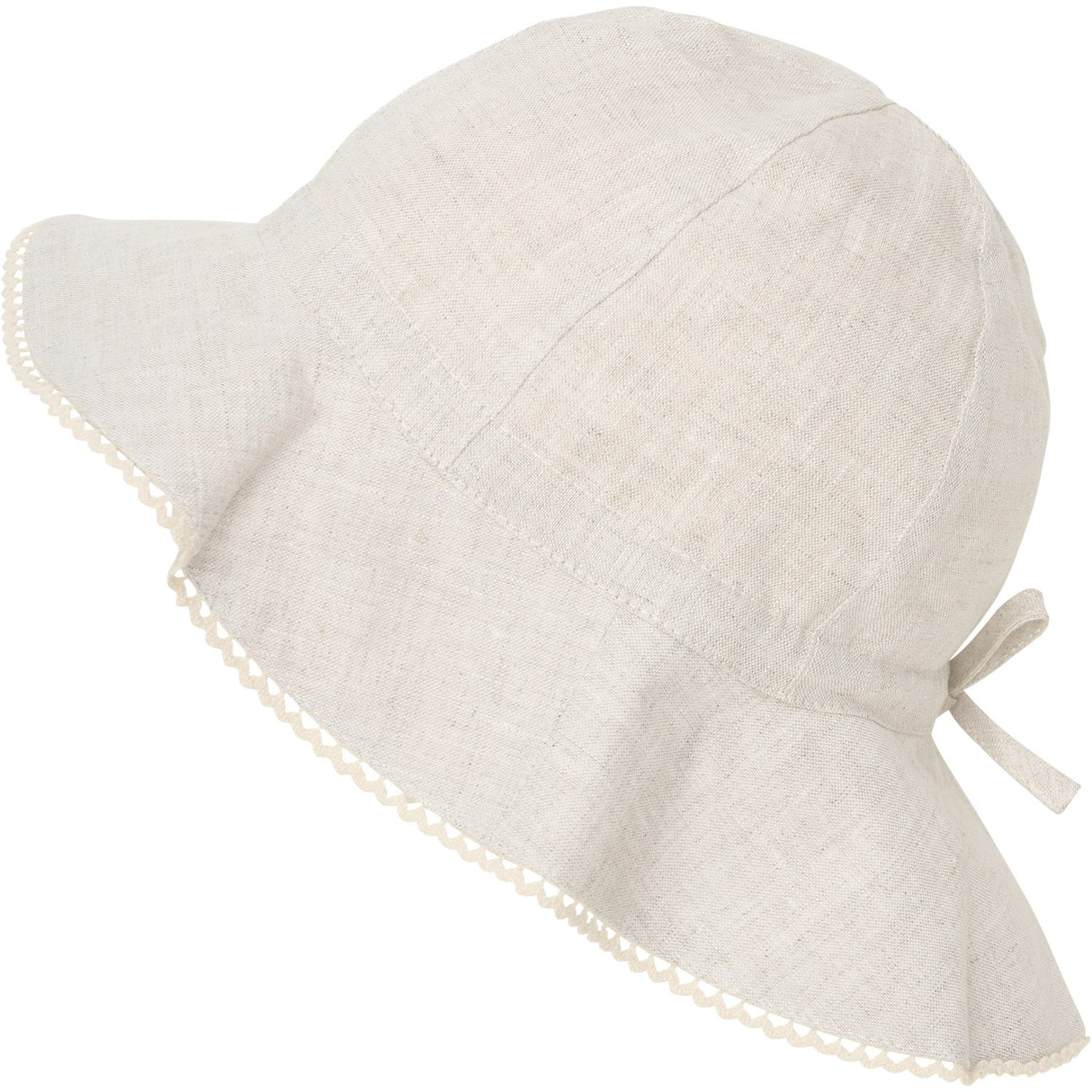 Huttelihut Antique White Sommerhat Linned