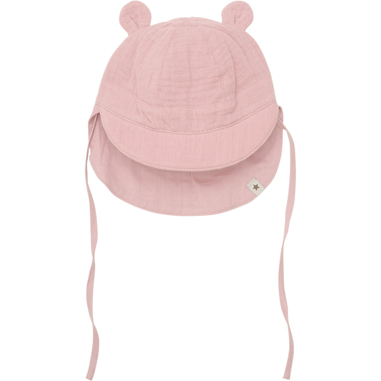 Huttelihut Ash Rose Sommerhat Ører Muslin
