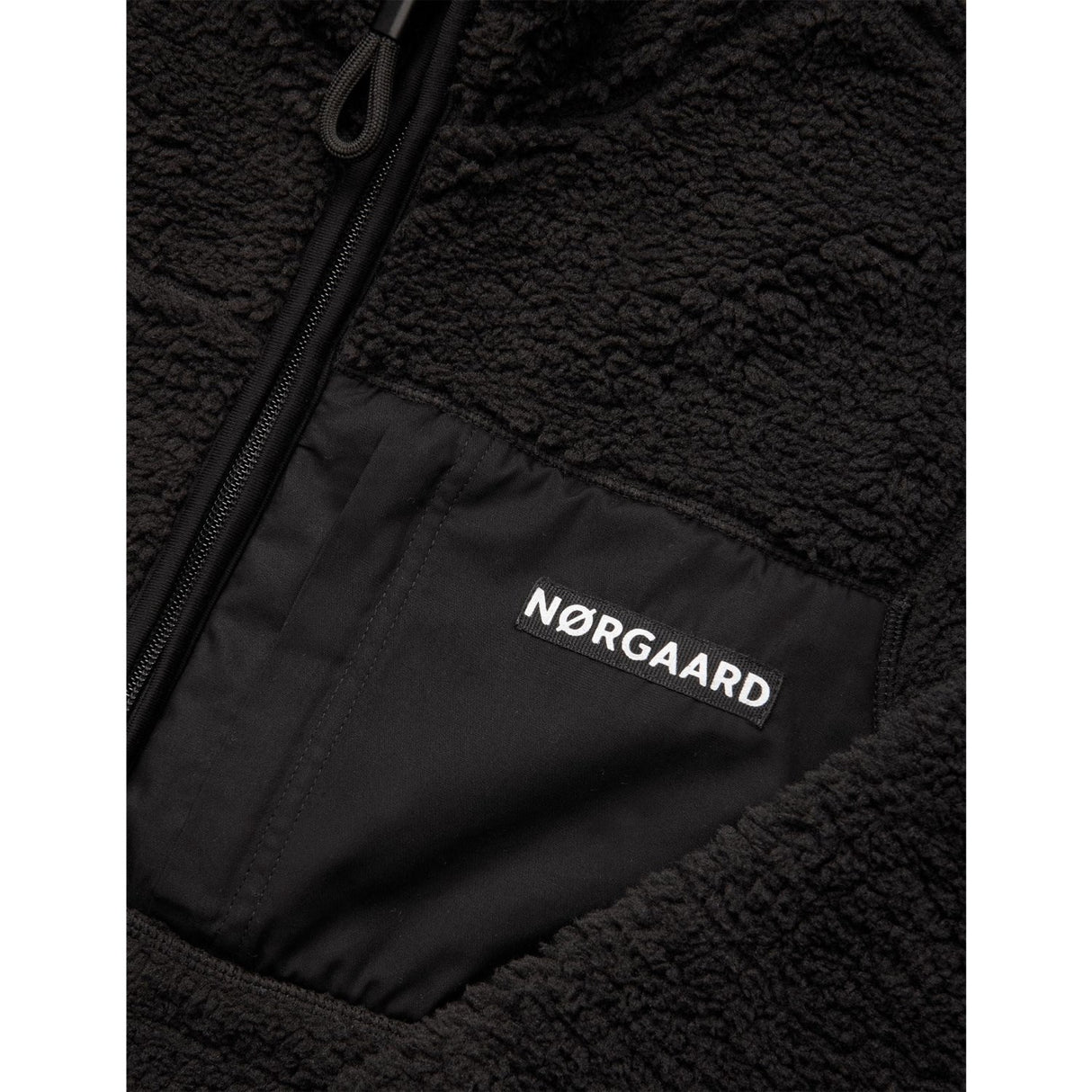 Mads Nørgaard Jet Black Teddy Fleece Jeffo Jakke