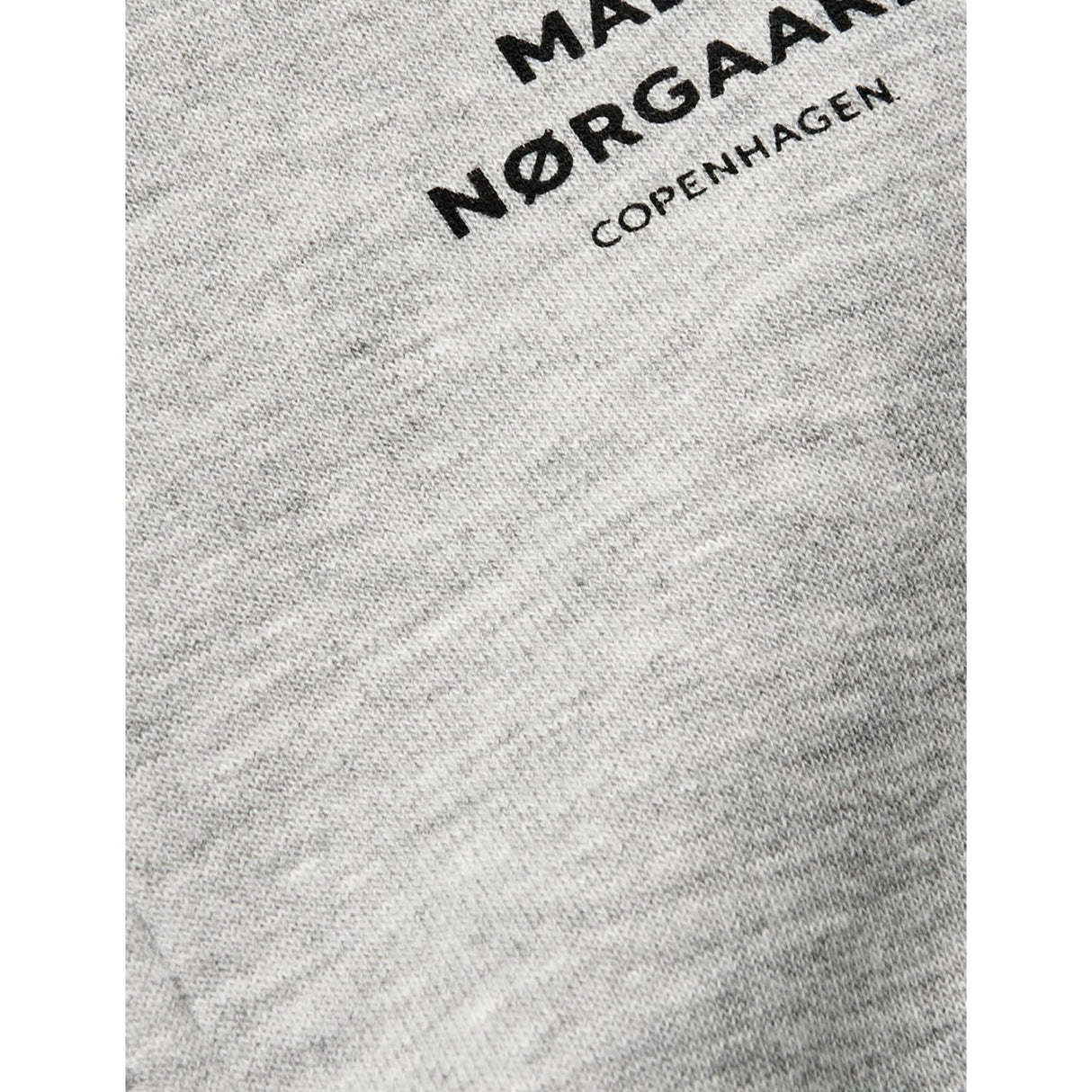 Mads Nørgaard Grey Melange Mix Sweat Crewie Sweatshirt