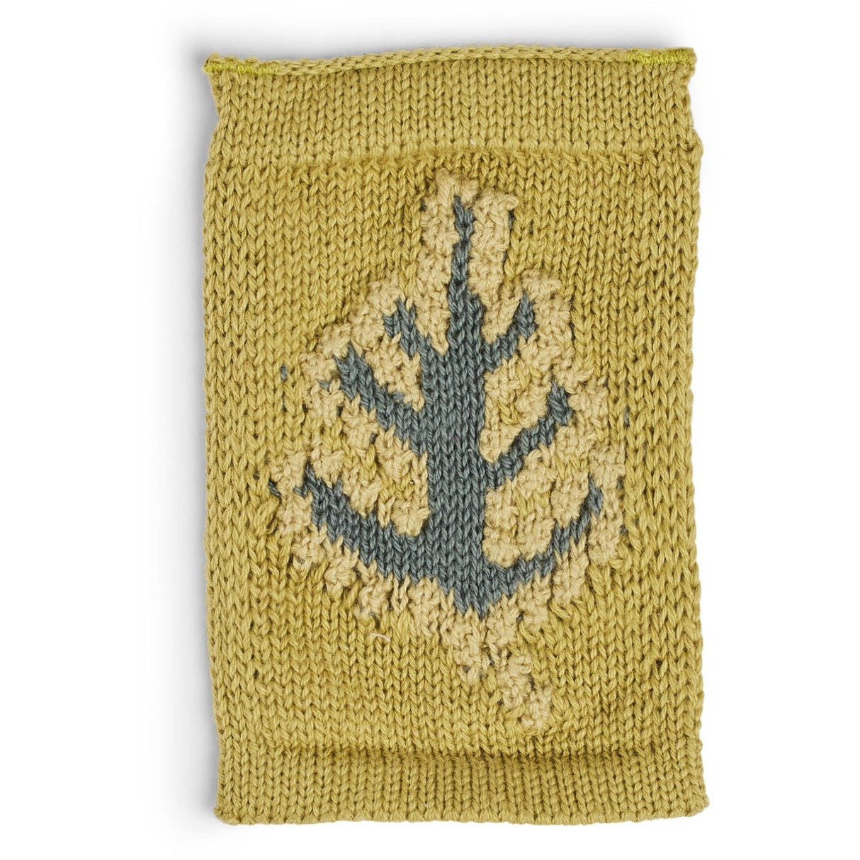 Smallstuff Blue Flag With Leaf