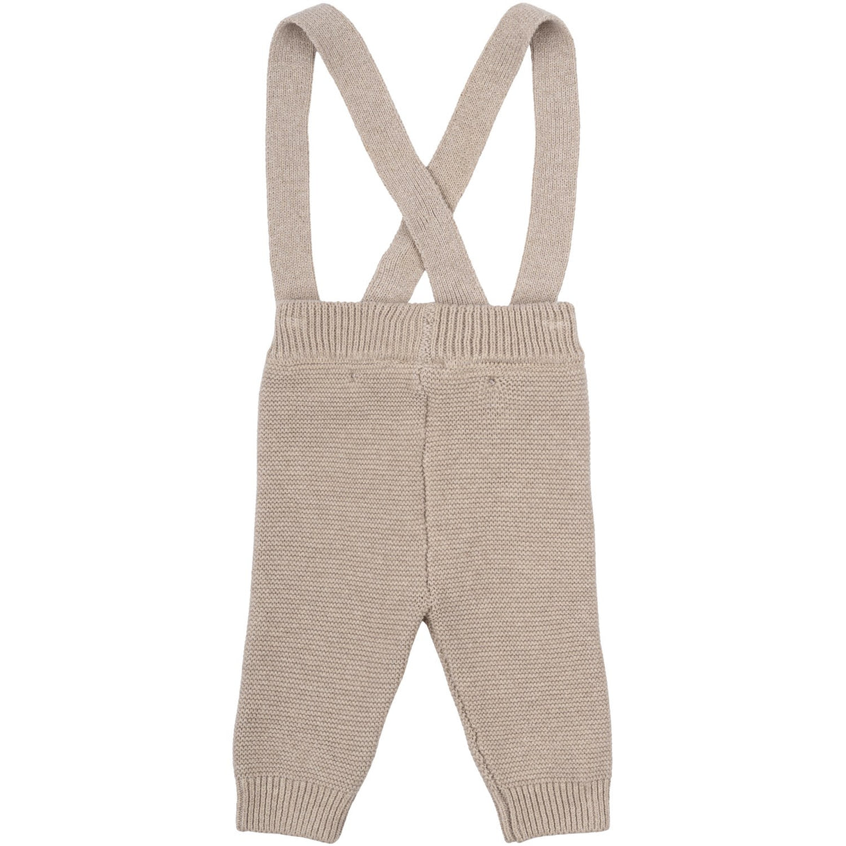 THE NEW Siblings Oatmeal Melange Nata Uni Strik Bukser