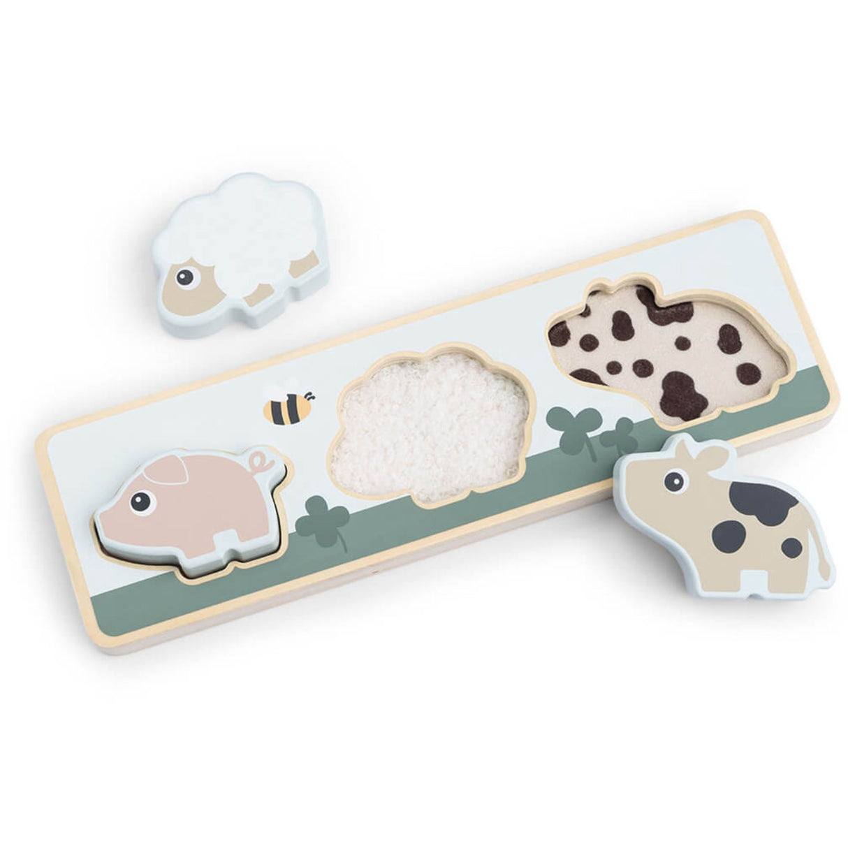 DonebyDeer Farvemix Sensorisk Puslespil Tiny farm Farvemix