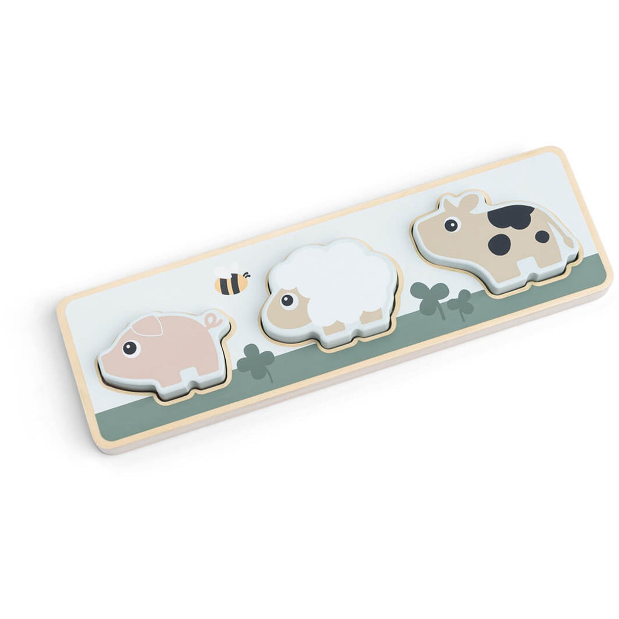 DonebyDeer Farvemix Sensorisk Puslespil Tiny farm Farvemix
