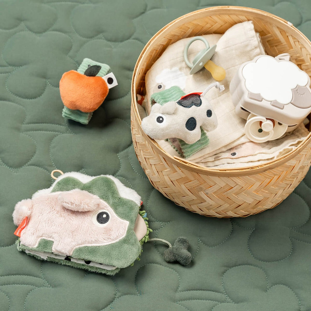 DonebyDeer Farvemix Sensorisk Baby Aktivitetsbog Tiny farm