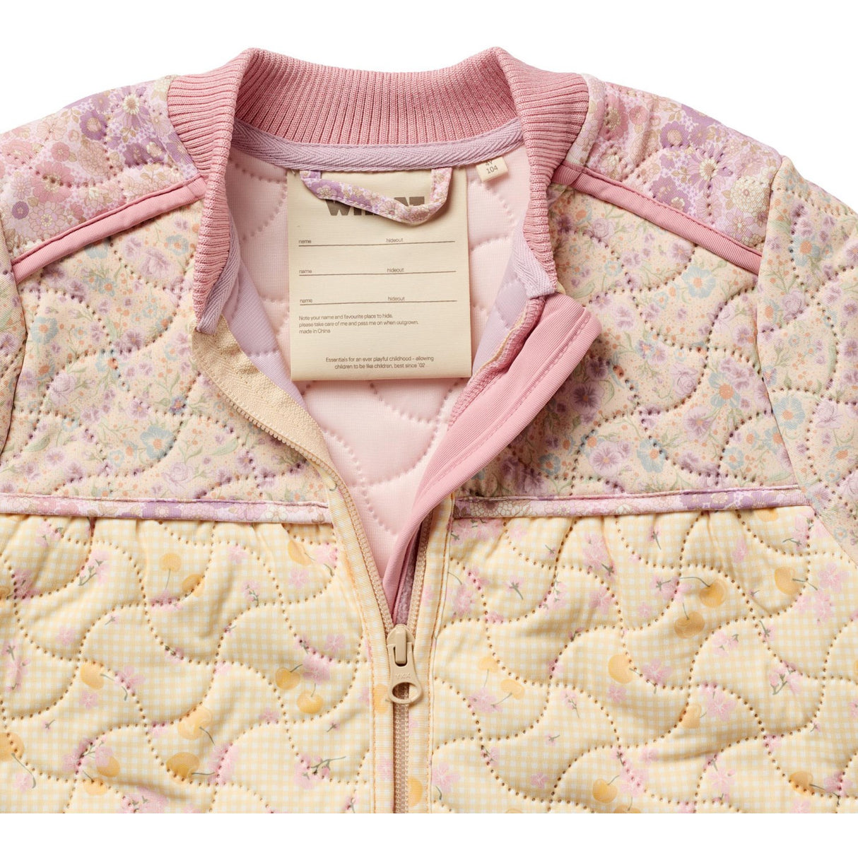 Wheat Pansies Thermo Jakke Liv