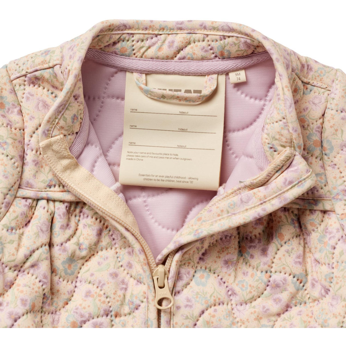 Wheat Pansies Thermo Jakke Tilde