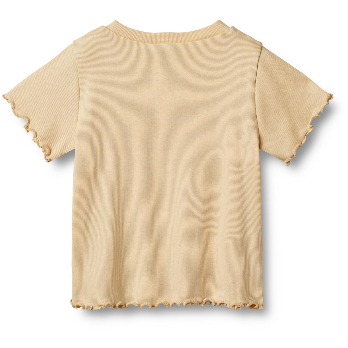 Wheat Macadamia Rib T-shirt S/S Irene