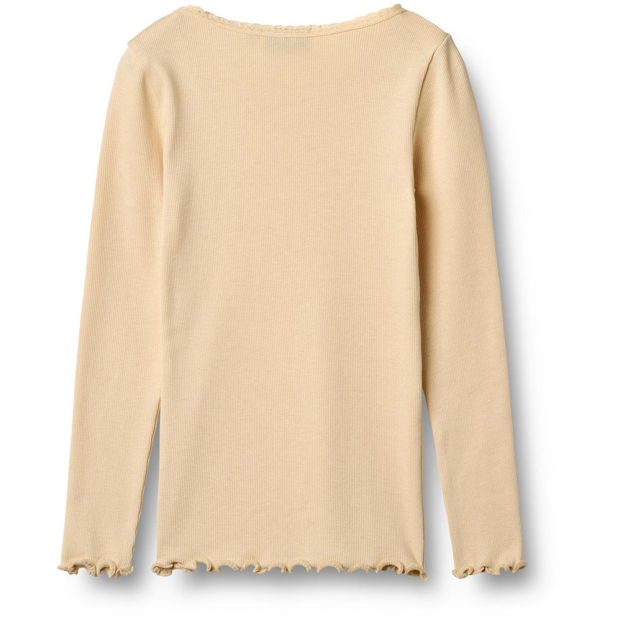 Wheat Macadamia Rib Bluse L/S Reese