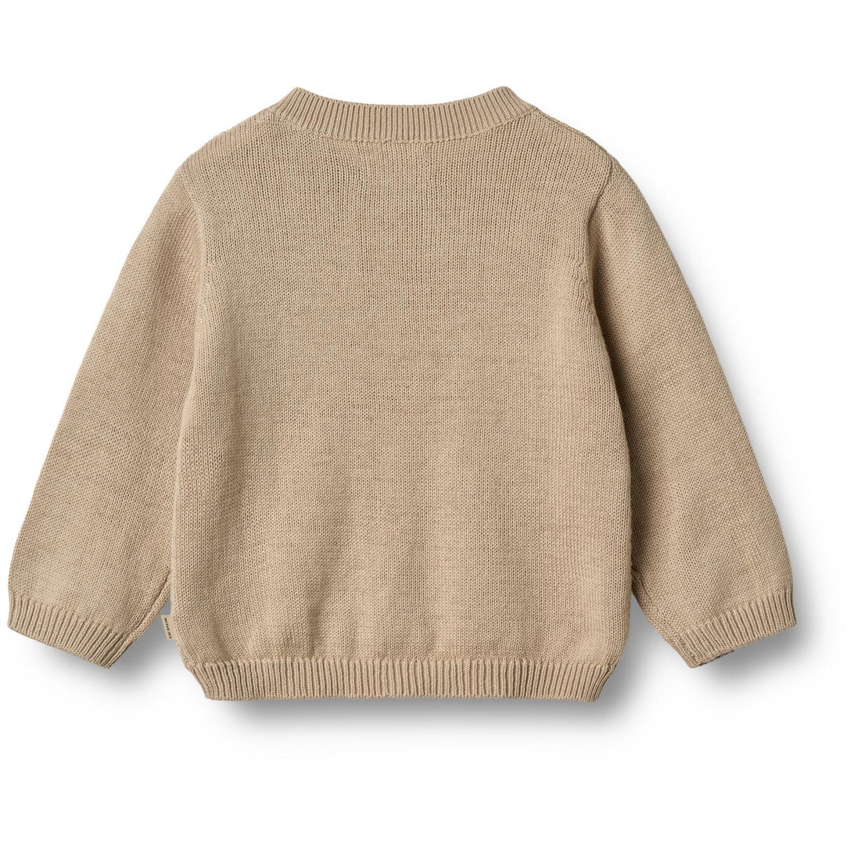 Wheat Soft Sand Strik Cardigan Bjørn