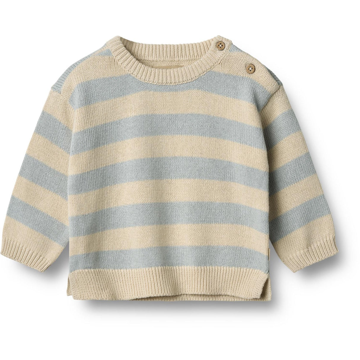 Wheat Blue Stripe Strik Pullover Morgan