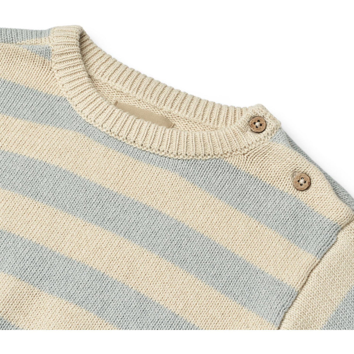Wheat Blue Stripe Strik Pullover Morgan