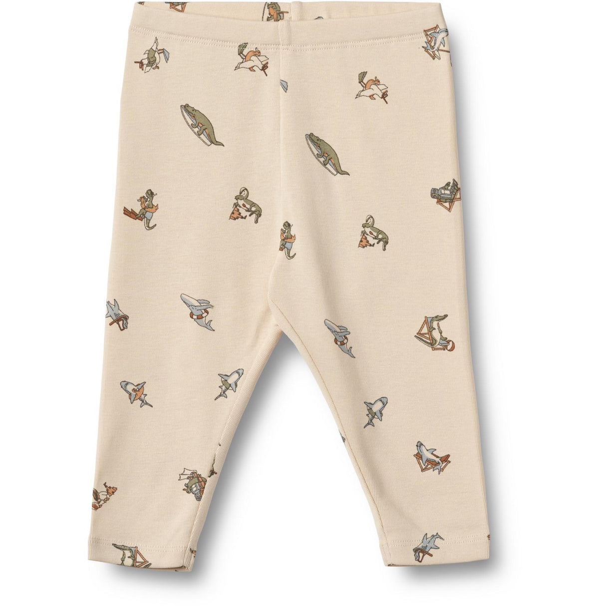 Wheat Strand Friends Jersey Leggings Silas