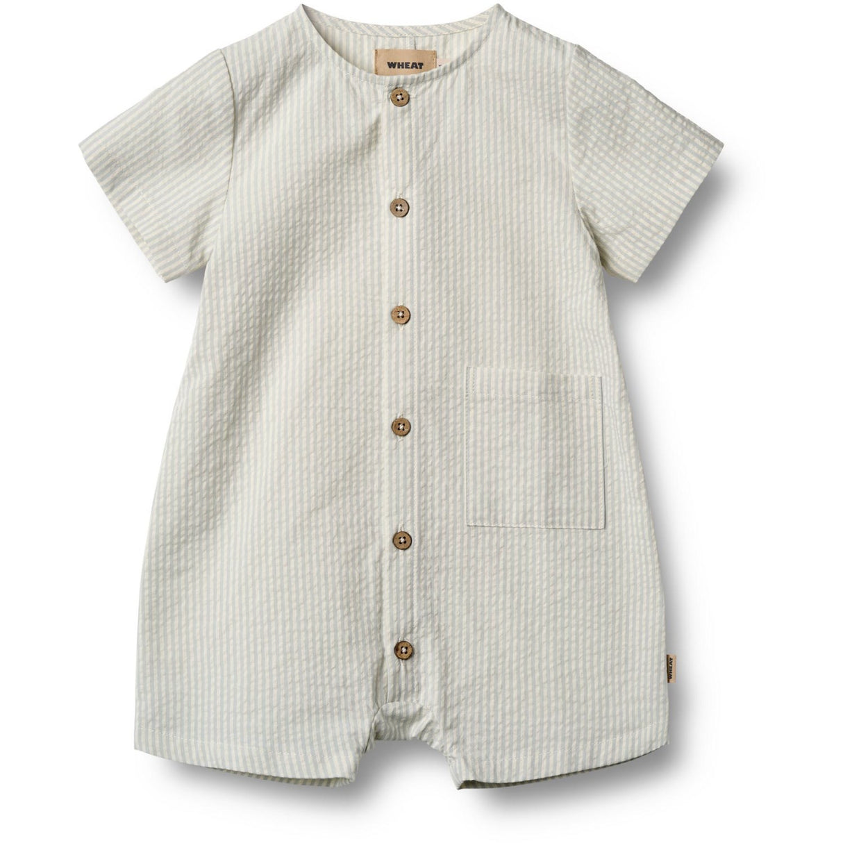 Wheat Blue Summer Stripe Sommerdragt Frederik