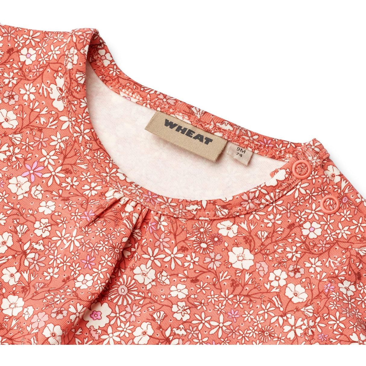 Wheat Coral Flowers Body L/S Liv