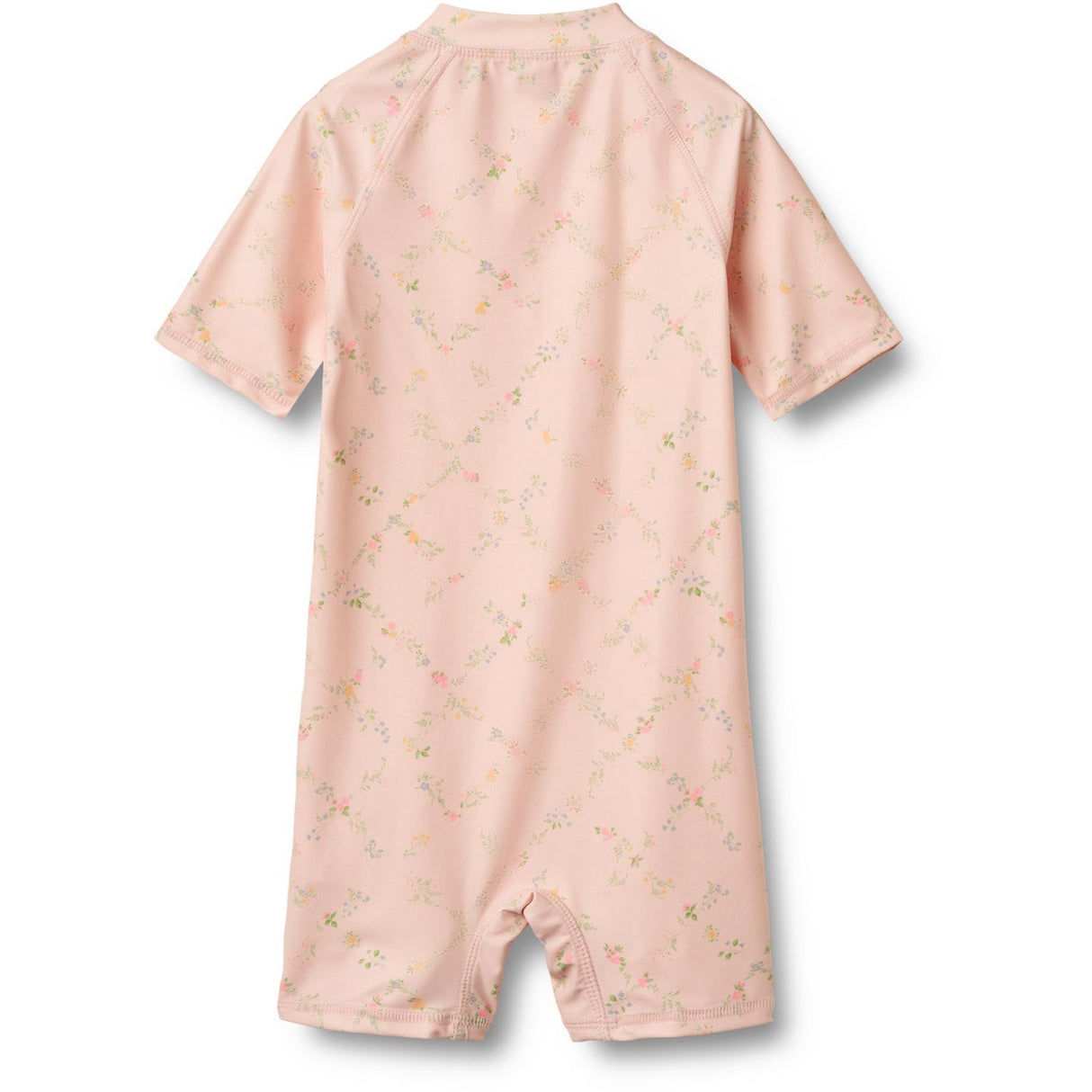 Wheat Powder Checked Flowers Badeheldragt S/S Cas