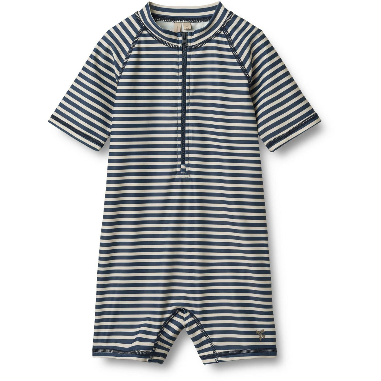 Wheat Blue Stripe Badeheldragt S/S Cas