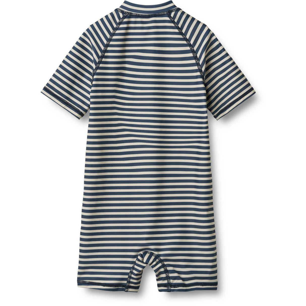 Wheat Blue Stripe Badeheldragt S/S Cas
