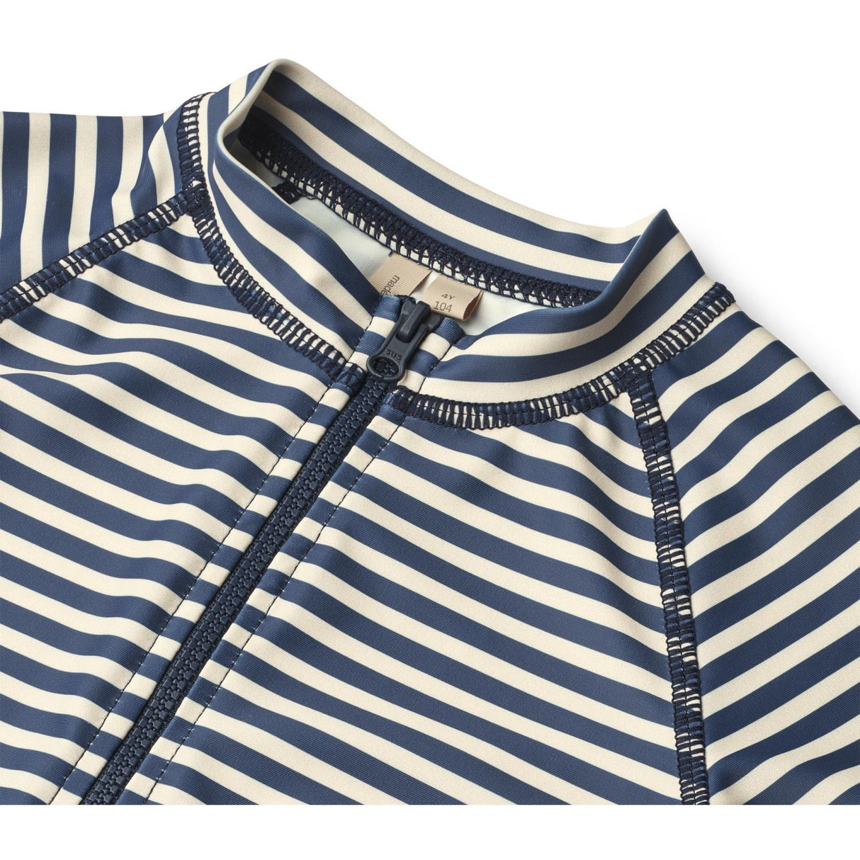 Wheat Blue Stripe Badeheldragt S/S Cas