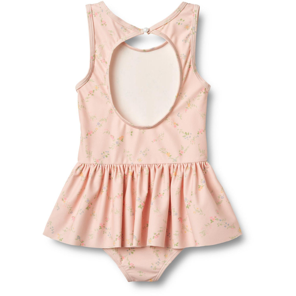 Wheat Powder Checked Flowers Badedragt Erna