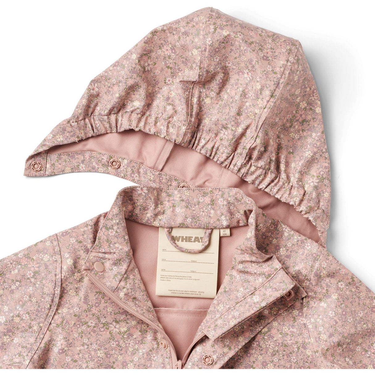 Wheat Powder Flower Meadow Regntøj Ollo Regnjakke