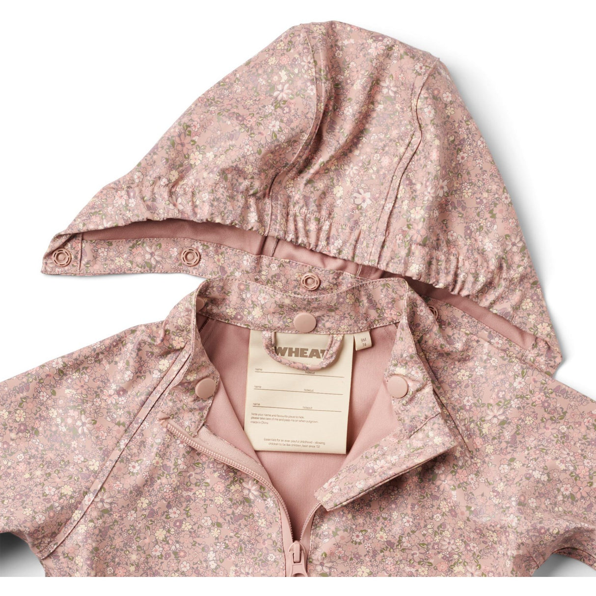 Wheat Powder Flower Meadow Regntøj Chardy Regnjakke