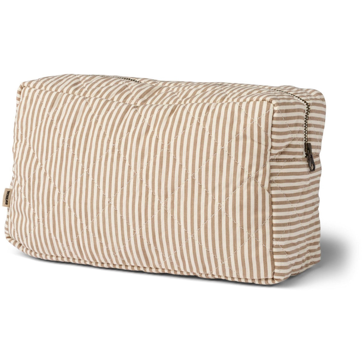 Wheat Cappucino Stripe Toilettaske Large Ziggi