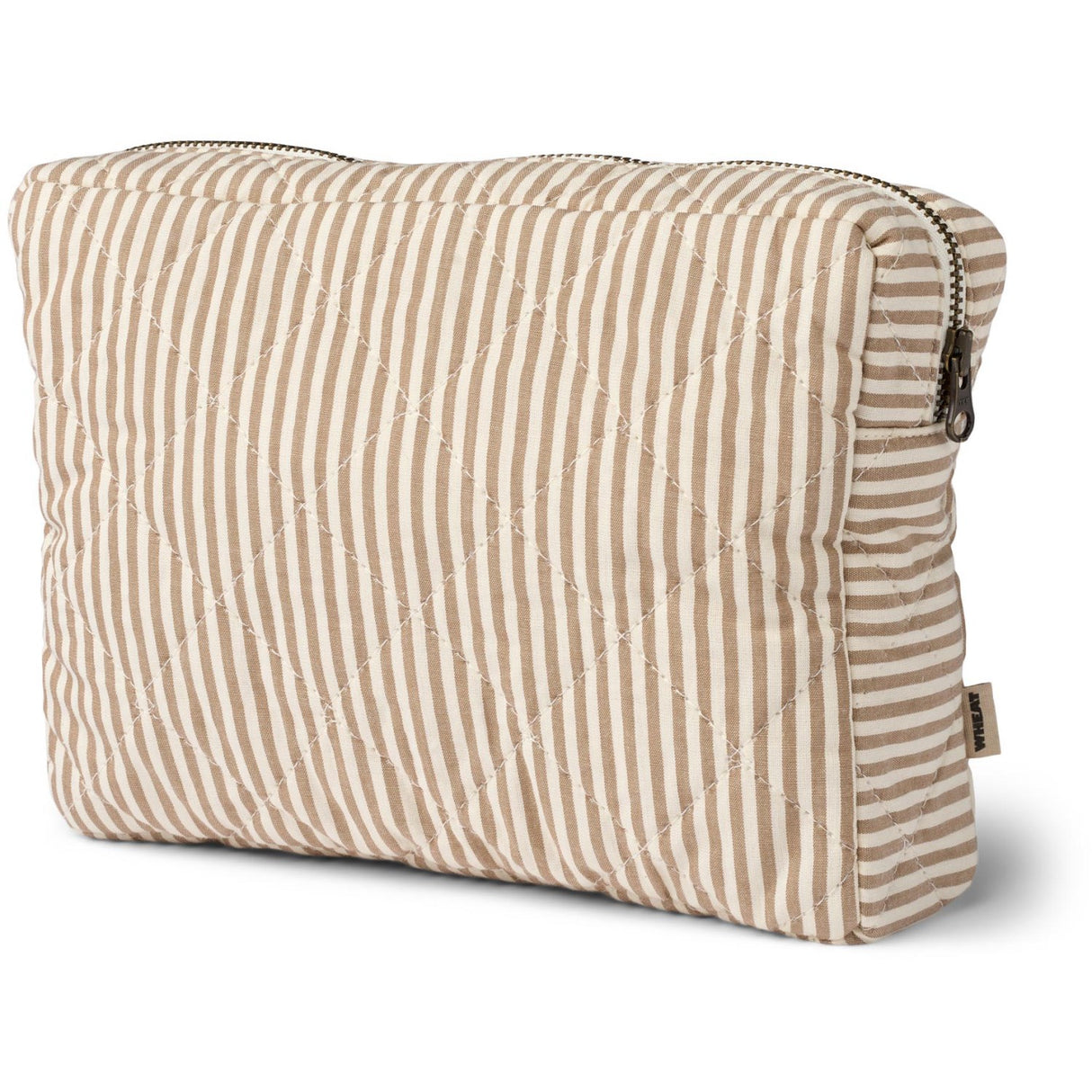 Wheat Cappucino Stripe Toilettaske Small Ziggy