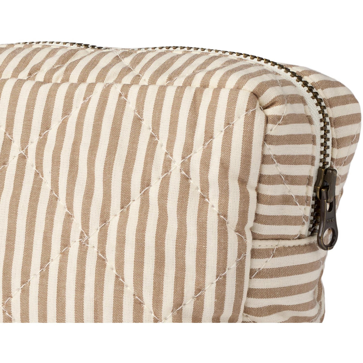 Wheat Cappucino Stripe Toilettaske Small Ziggy