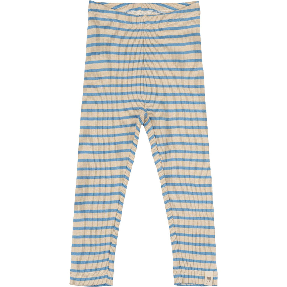 Petit Piao Allure Blue/Dark Off White Leggings Modal Striped