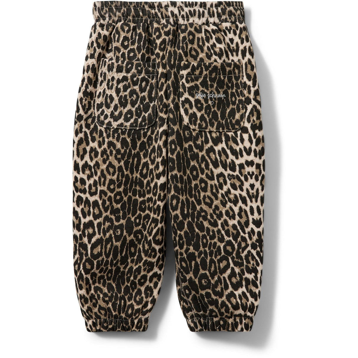 Sofie Schnoor Light Brown Leopard Sweatpants