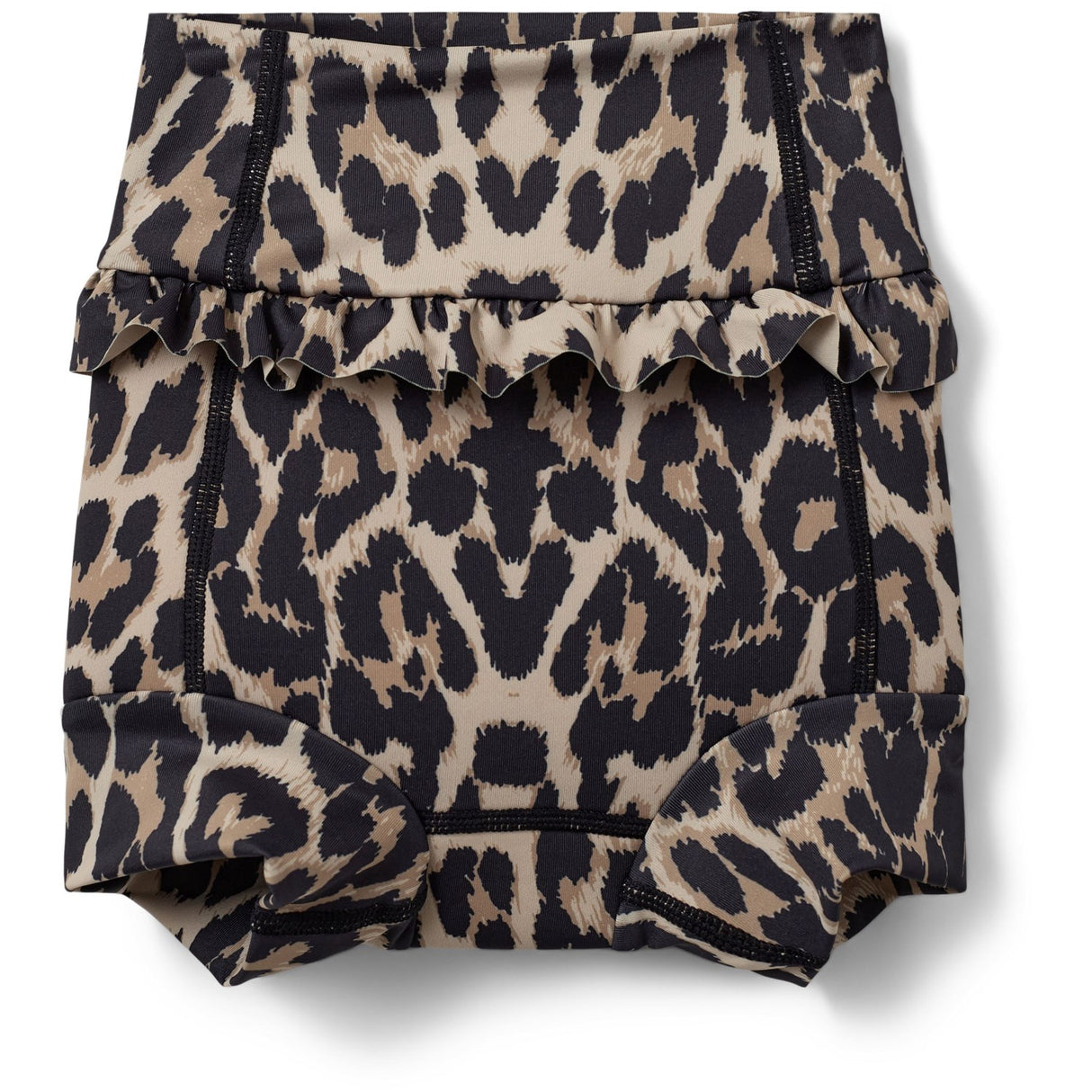 Sofie Schnoor Light Brown Leopard Blebadebukser