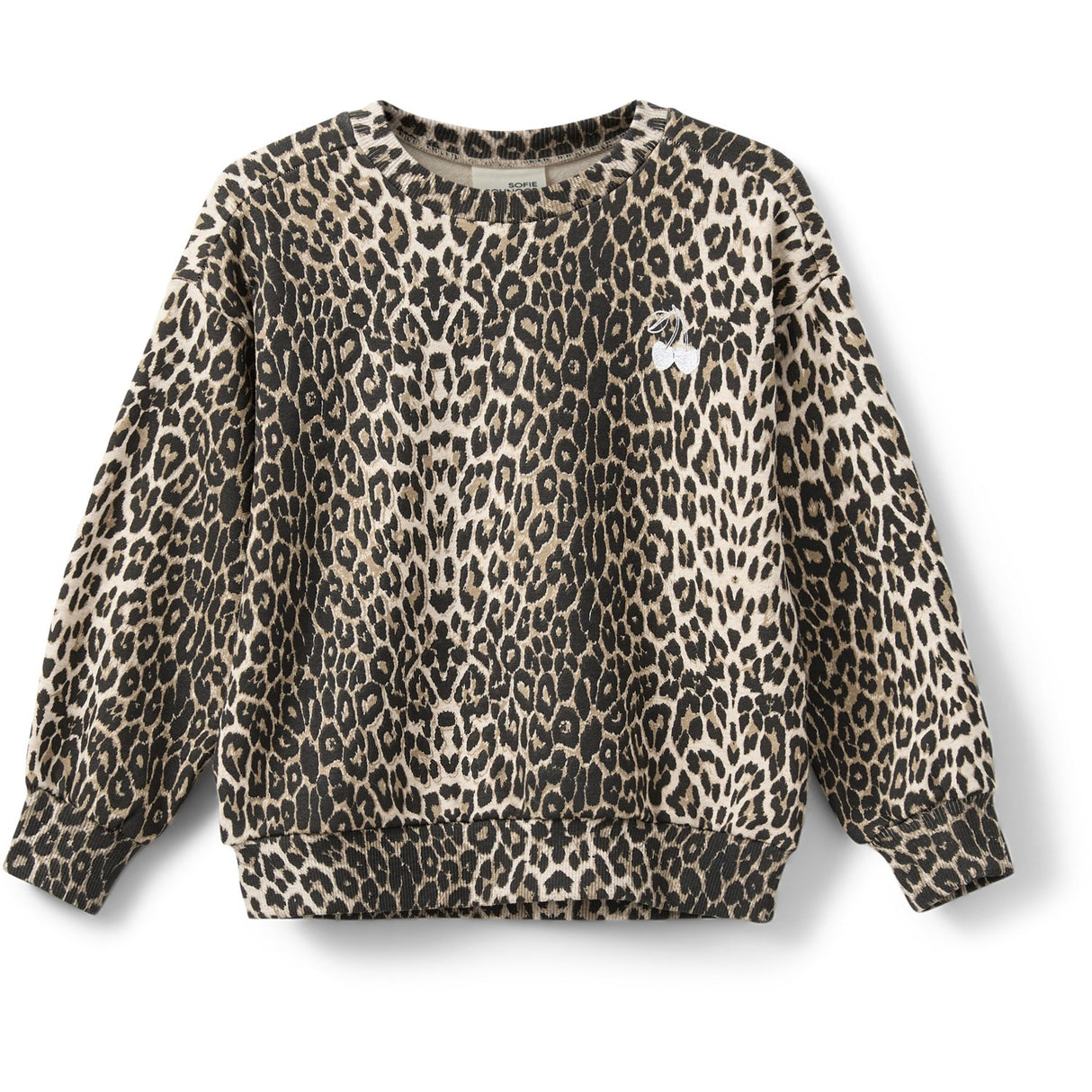 Sofie Schnoor Light Brown Leopard Sweatshirt