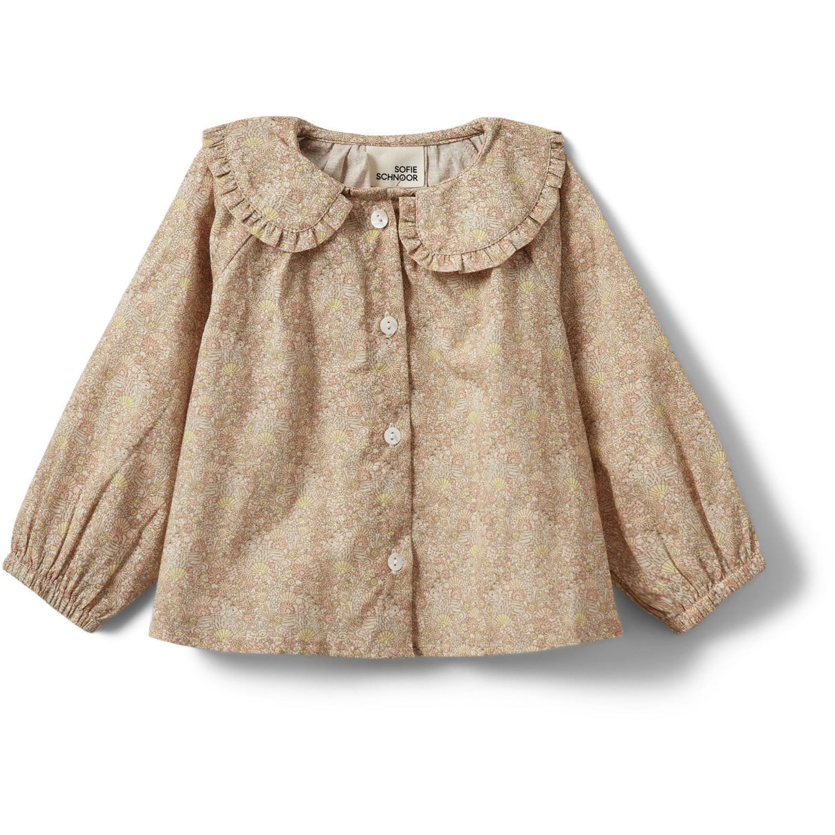 Sofie Schnoor Rose W Yellow Ingasb Bluse