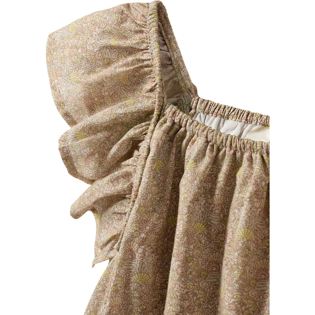 Sofie Schnoor Rose W Yellow Blossomsk Kjole