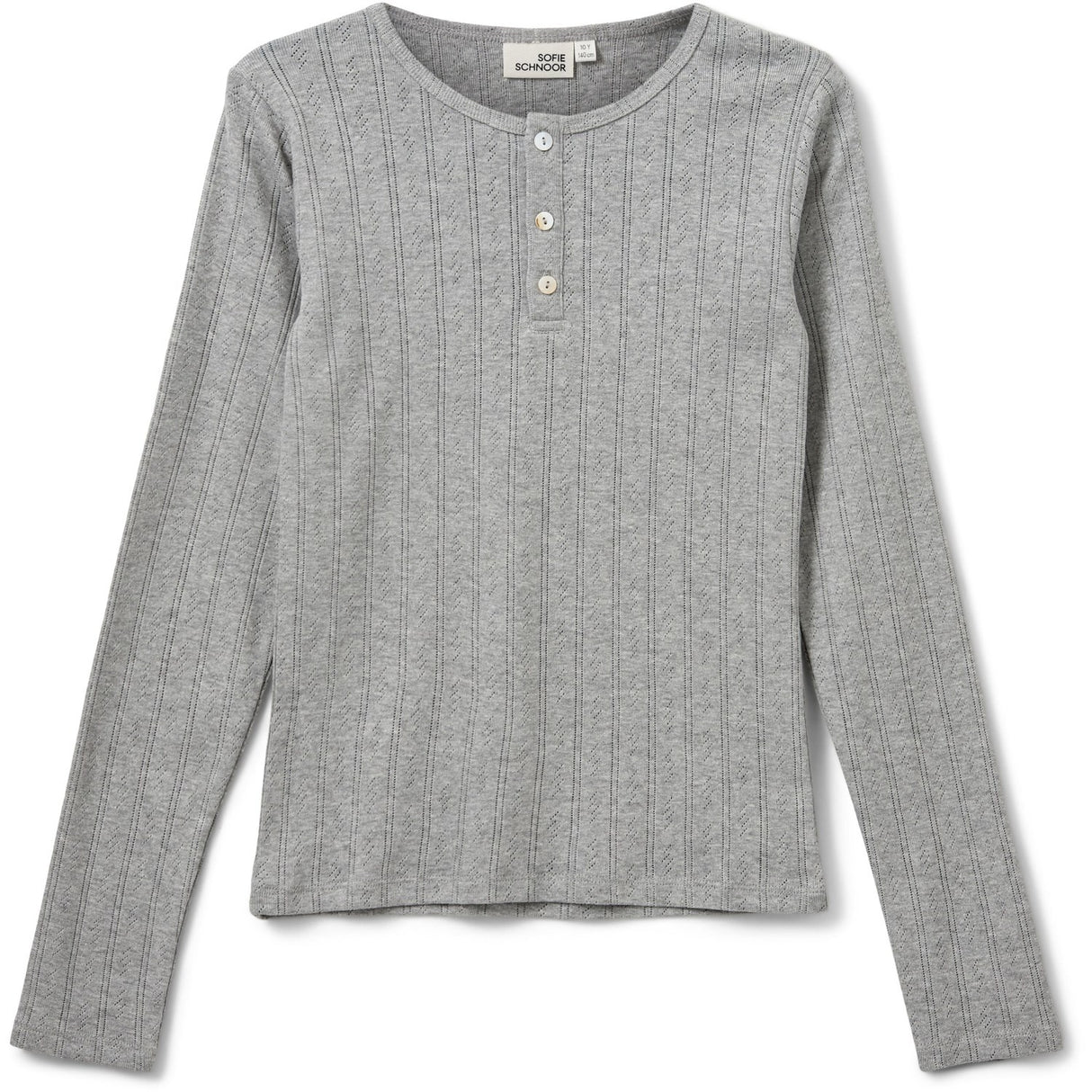 Sofie Schnoor Grey Mel Petriciasy Poientelle Bluse