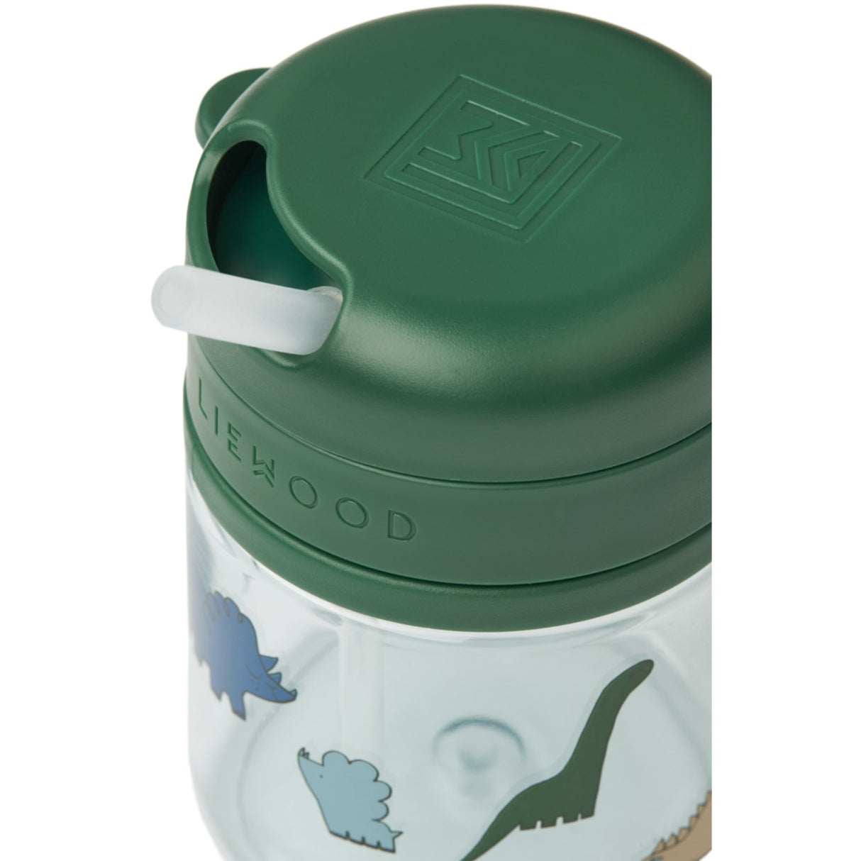 LIEWOOD Dinosaurs / Mist Pavia Tritan Straw Kop 280ml