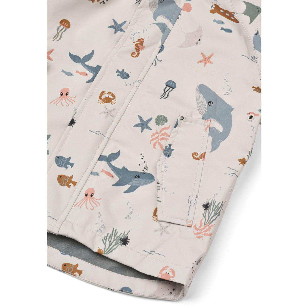 LIEWOOD Sea Creature / Sandy Pedia Regntøj Sæt