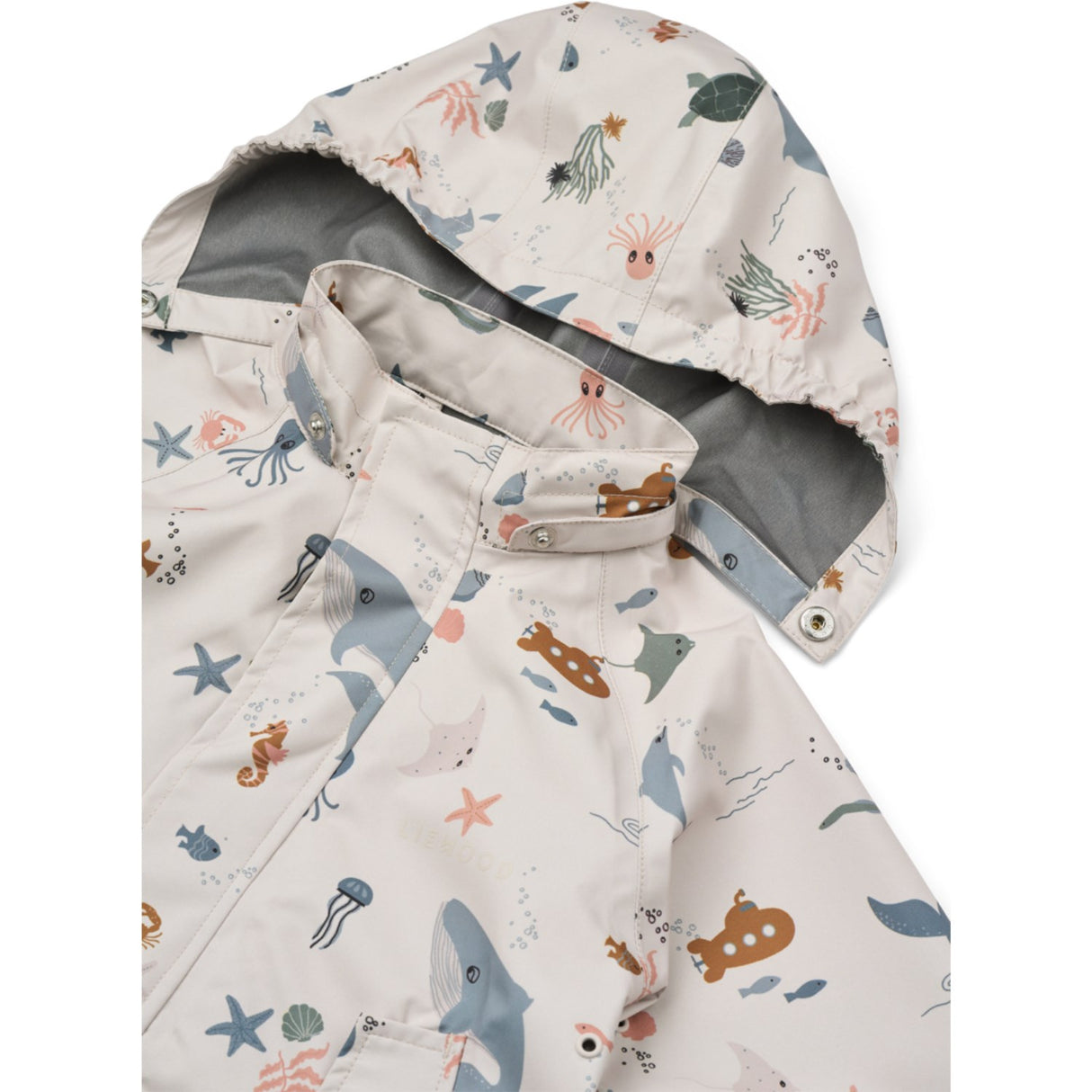 LIEWOOD Sea Creature / Sandy Pedia Regntøj Sæt