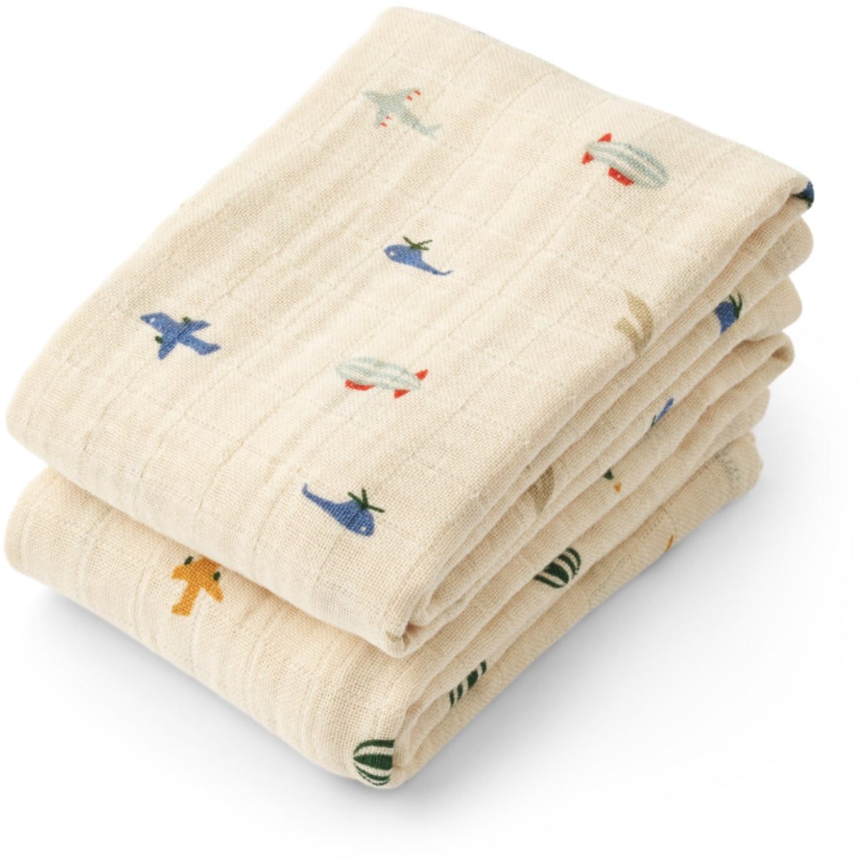 LIEWOOD Aviator / Ecru Lewis Stofbleer 2-Pak